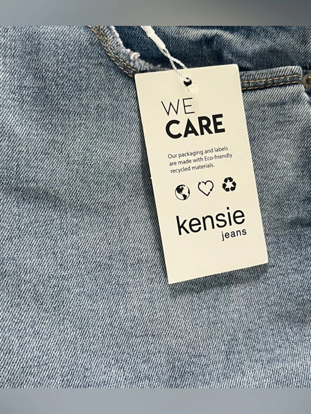 Kensie "The Violet" High Rise Skinny Jeans Size 14/32 Inseam 29” NWT - Picture 10 of 10